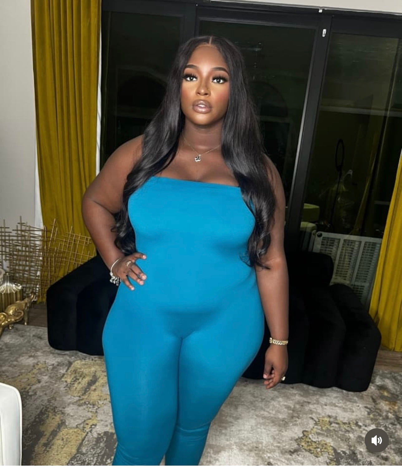 Lauryn jumpsuit sample