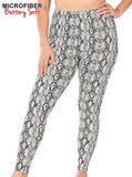 Snake skin leggings