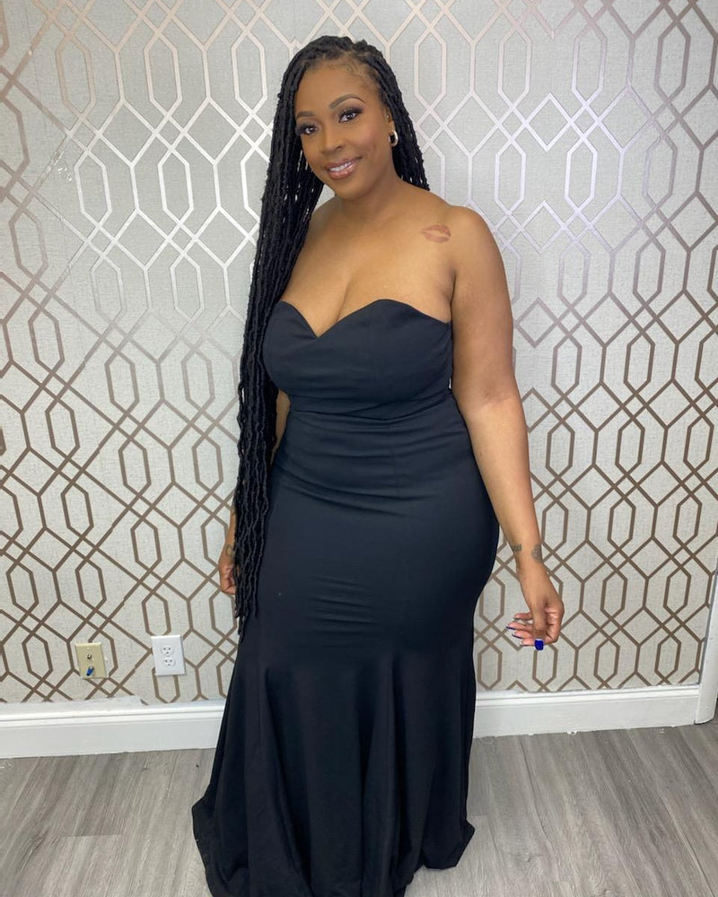 Silhouette gown